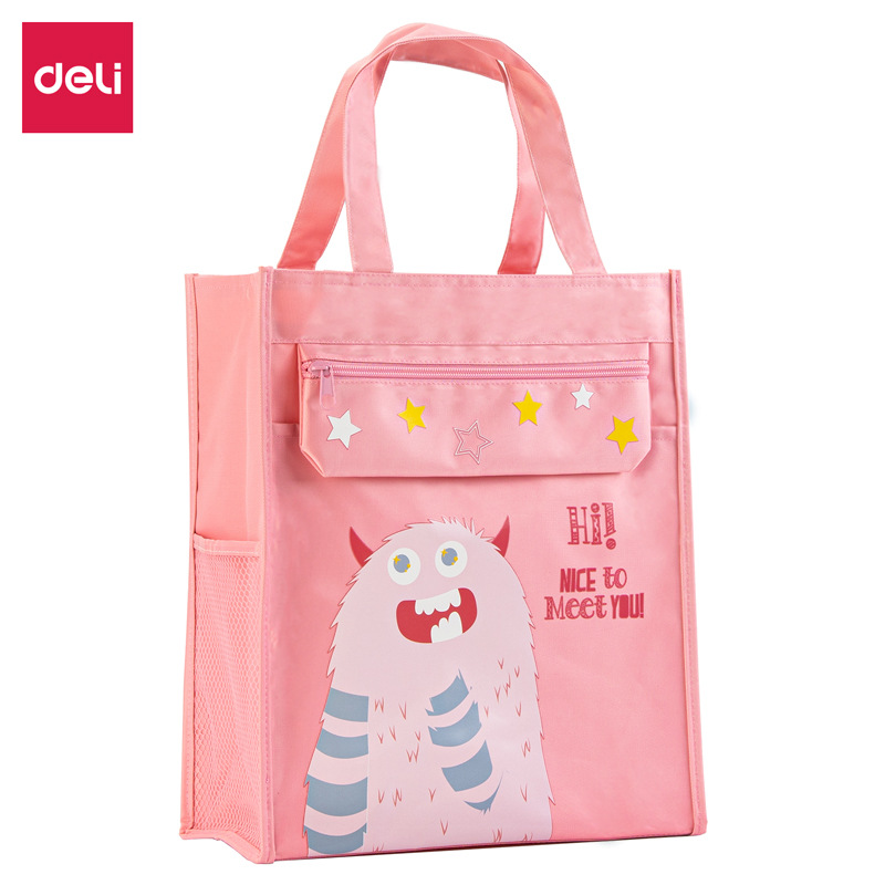 Túi vải Tote hàn quốc vải Canvas Deli, chống thấm nước, thời trang - M1002 - Túi vải nữ, túi vải đựng đồ, túi vải đi học