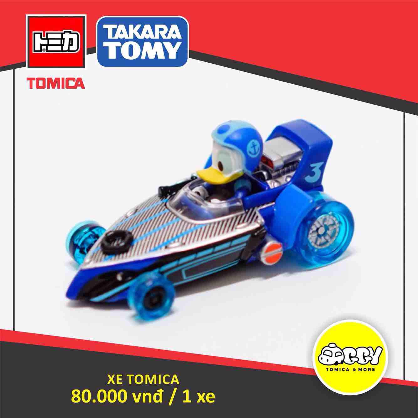 Xe mô hình Disney Tomica Donald