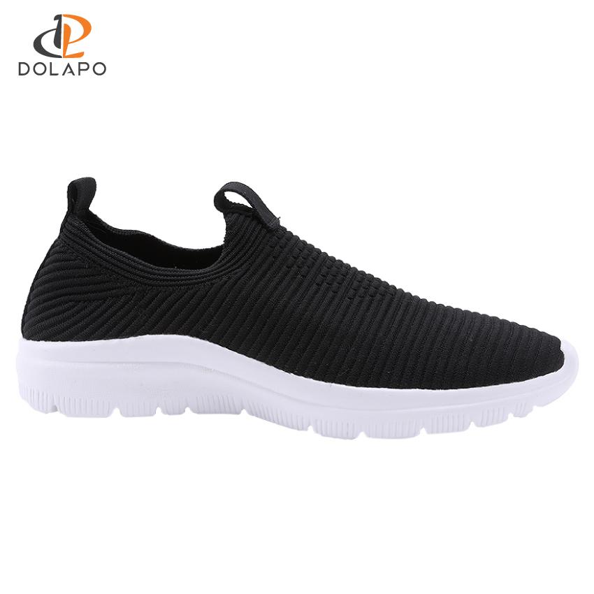 Giày thể thao nam, nữ Dolapo SK91006 - Giày sneaker unisex nam, nữ cao cấp, kiểu dáng Slip-on Siêu nhẹ, siêu đàn hồi, êm ái, thoáng khí. Giày chạy bộ, thể thao, du lịch dành cho nam, nữ