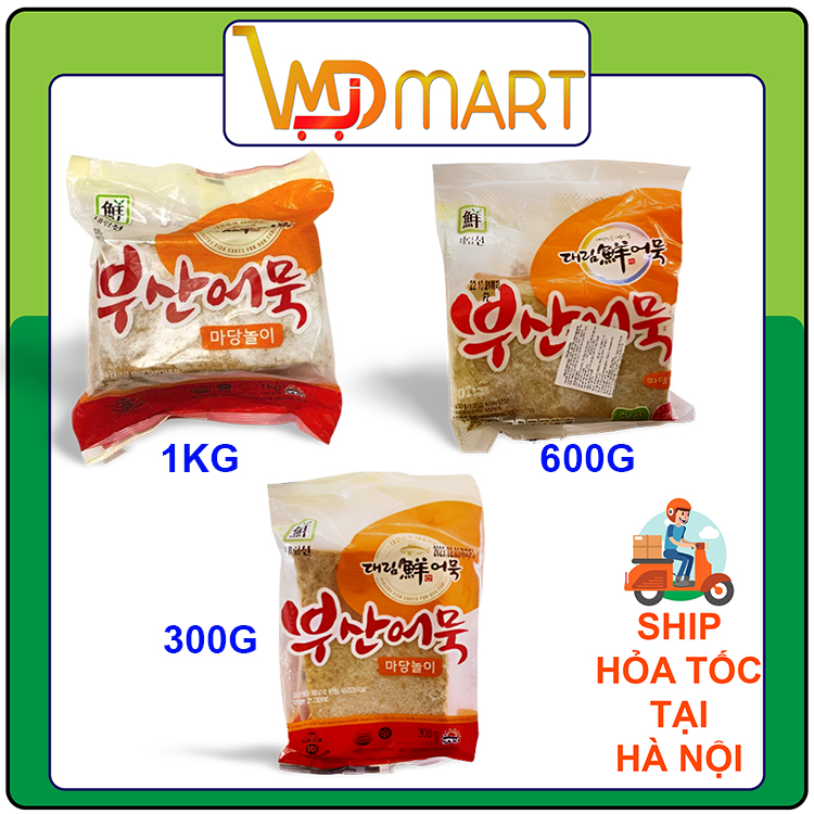 Chả cá vuông Hàn quốc nhập khẩu SAJO dạng lát
