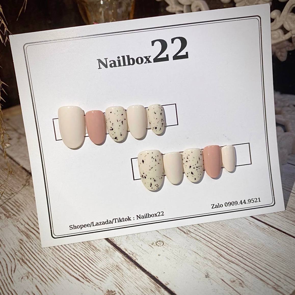 Nailbox - nail xinh giá rẻ, mẫu thiết kế tone nude nhẹ nhàng 🍁🌱🙆‍♀️
