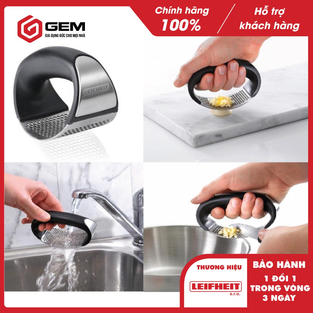 Dụng Cụ Nghiền Hành Tỏi Leifheit Germany