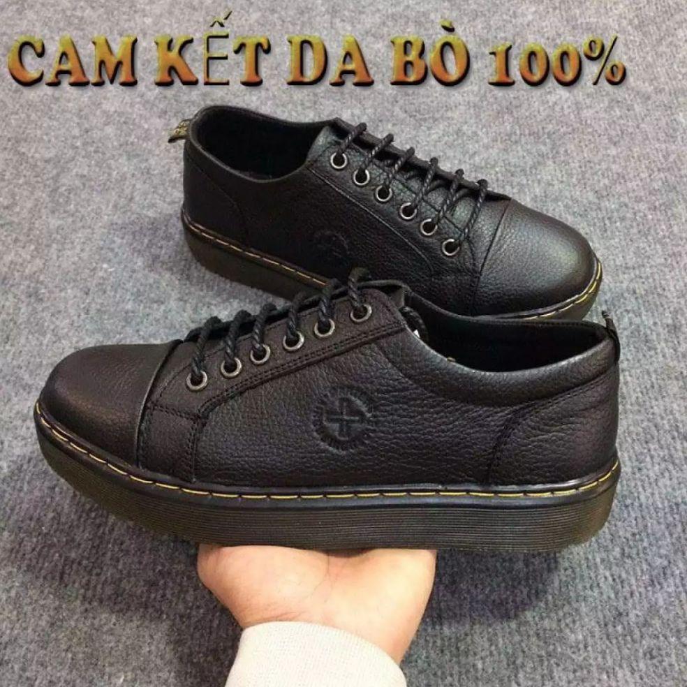 giầy đốc đế khâu tăng chiều cao hàng da bò cao cấp