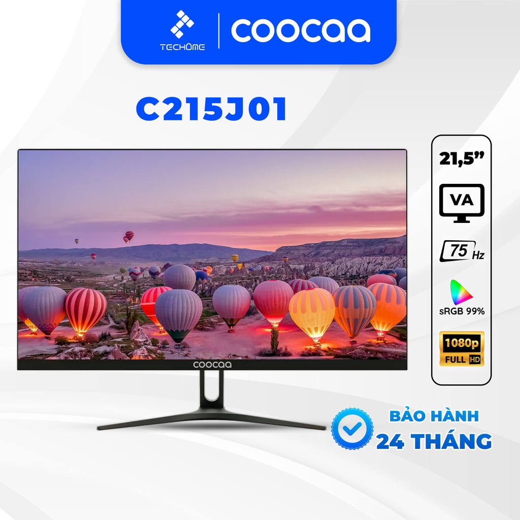Màn hình máy tính COOCAA C215J01 21.5 VA Full HD 75Hz