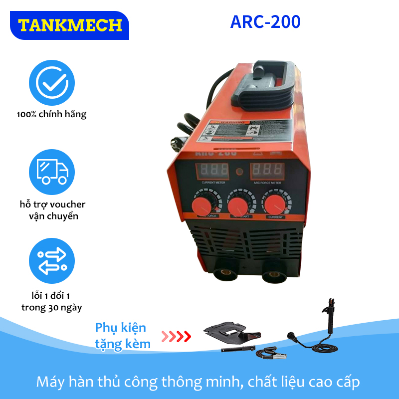 Máy Hàn Điện Tử-Máy Hàn Mini Chính Hãng-ARC 200 2DH3N Công Nghệ Nhật Bản-bảo hành 6 tháng