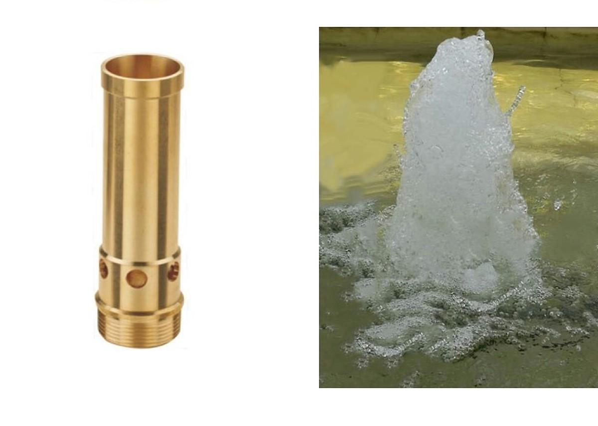 Đầu phun nước nghệ thuật sủi bọt nghệ thuật phi 21mm đồng