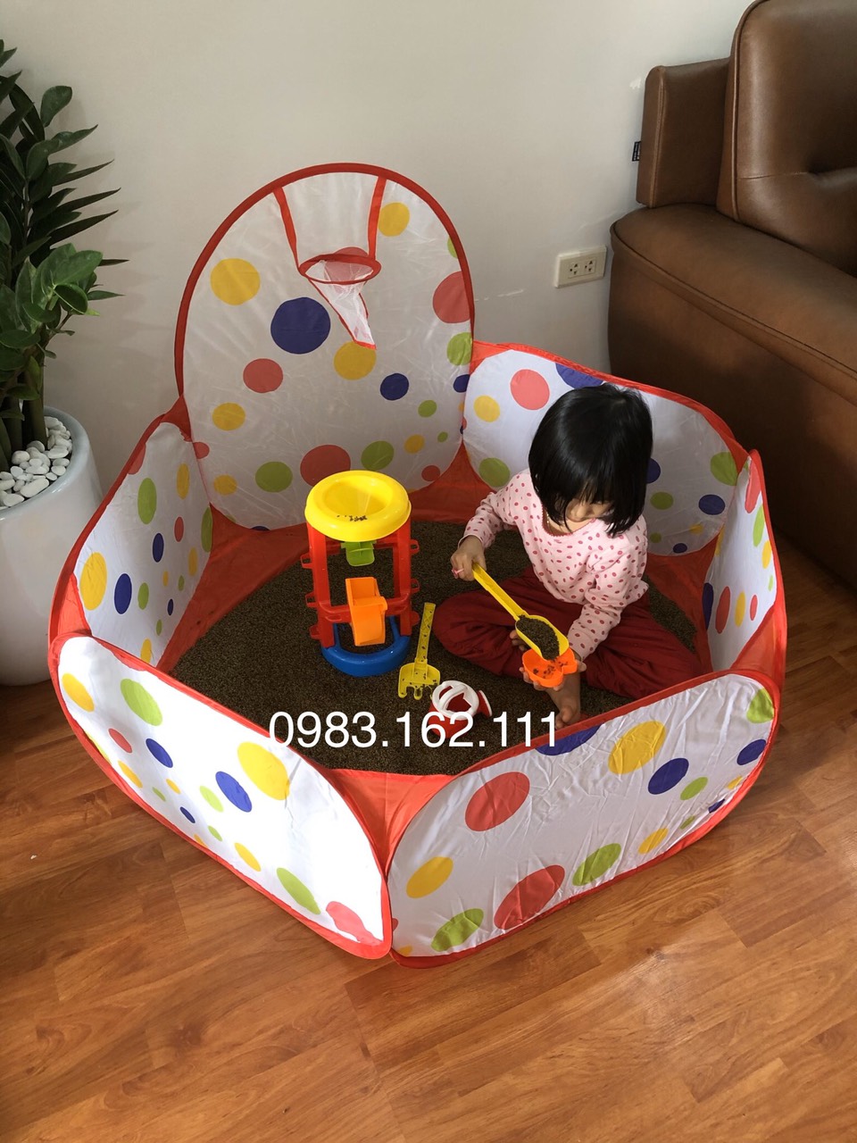 Combo đồ chơi xúc cát hạt muồng mã LZ03