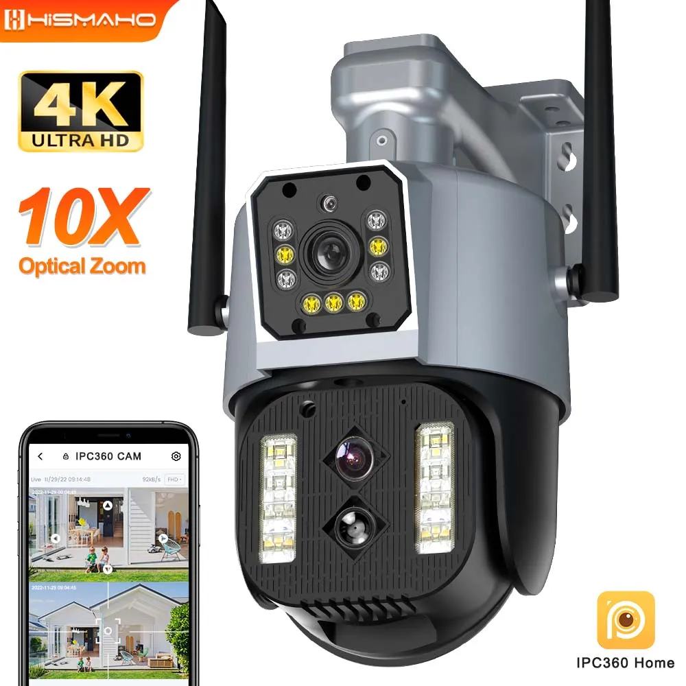 Camera 8MP4K 2023 Camera 2 Mắt Siêu Đẳng Cấp Xem 2 Màn Hình Cùng Lúc Xoay 360 Siêu Sịn Âm Thanh Hai ChiềuNhận Dạng Khuôn Mặt Độ Phân Giải Full Hd Rõ Nét Dễ Lắp Đặt Bảo Hành 1 Năm.