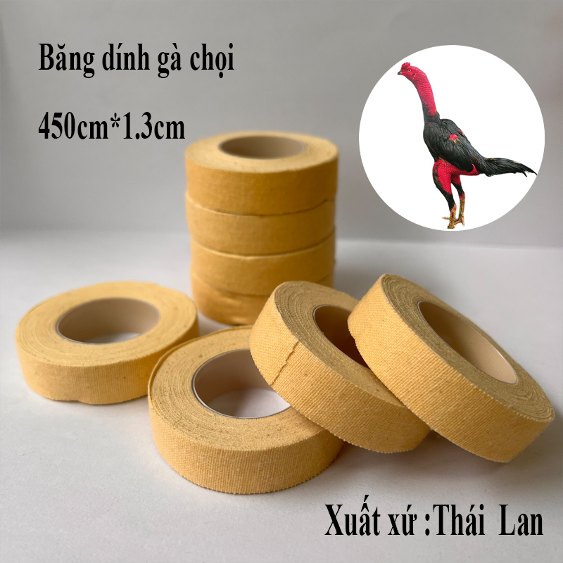 Băng dính thái lan quấn cựa gà, băng dính thái lan cho gà chọi, băng dính bịt, quấn cựa gà thái lan