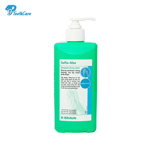 SOFTA-MAN-Dung dịch rửa tay sát khuẩn nhanh