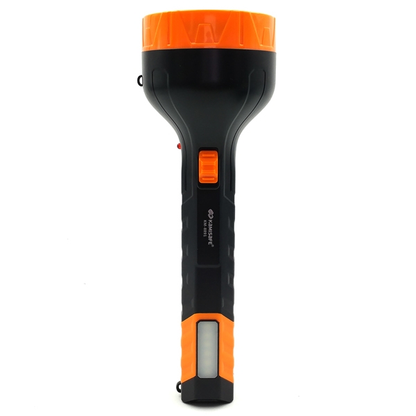 Đèn pin cầm tay kamisafe km 8891 - đen cam