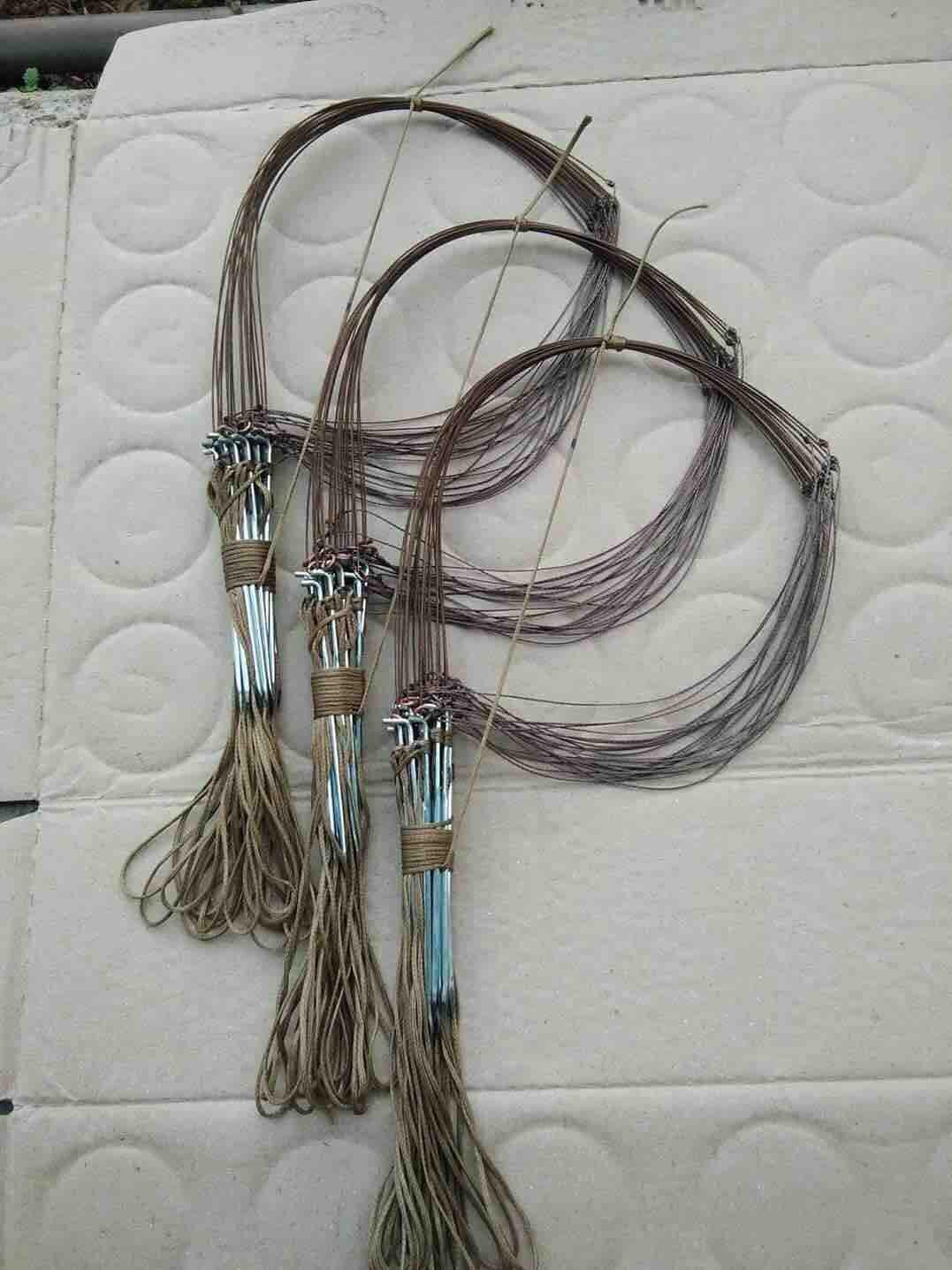 Giò Bẫy Gà Rừng Cáp Titan Cao Cấp 20 Chân