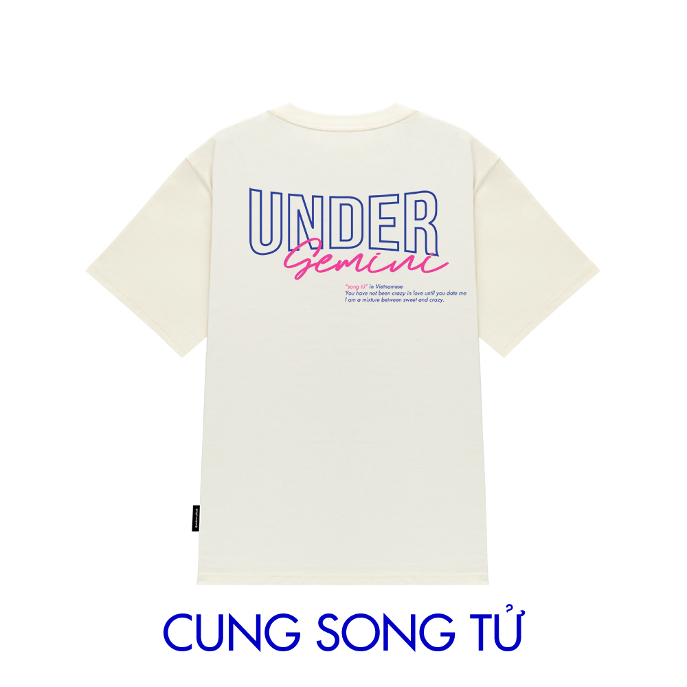 Áo thun under song tử "12 cung hoàng đạo" + uts017