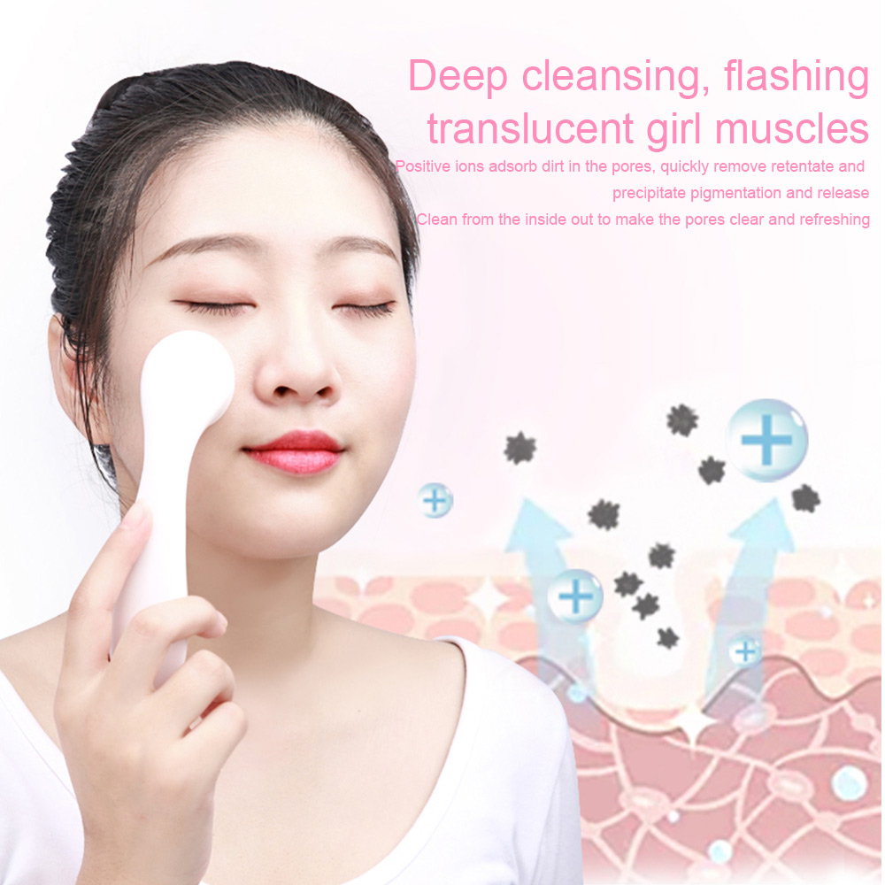 Máy Massage Trẻ Hóa Da Mặt, Thiết Bị Chăm Sóc Da Bằng Sóng Siêu Âm, Thiết Bị Spa Rửa Mặt Trẻ Hóa ion, Máy Rung Chạy Pin