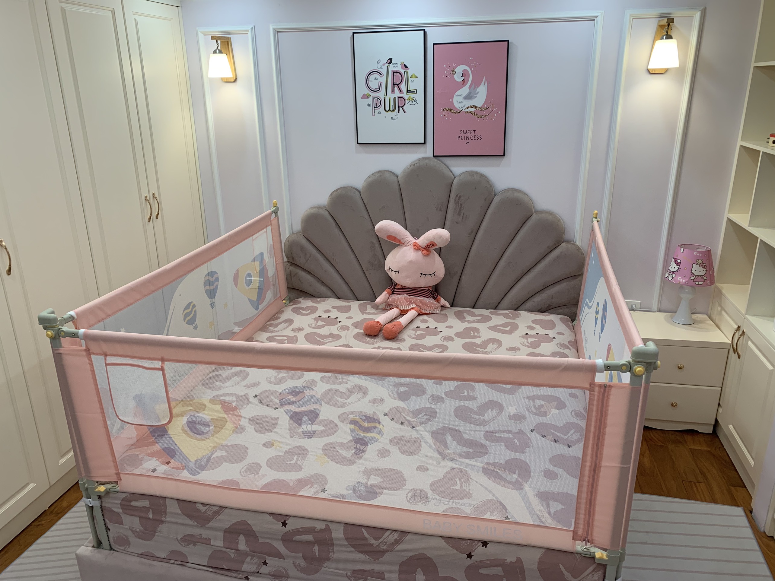 THANH CHẮN GIƯỜNG BABY SMILES CAO CẤP DÀNH CHO BÉ NĂM 2022