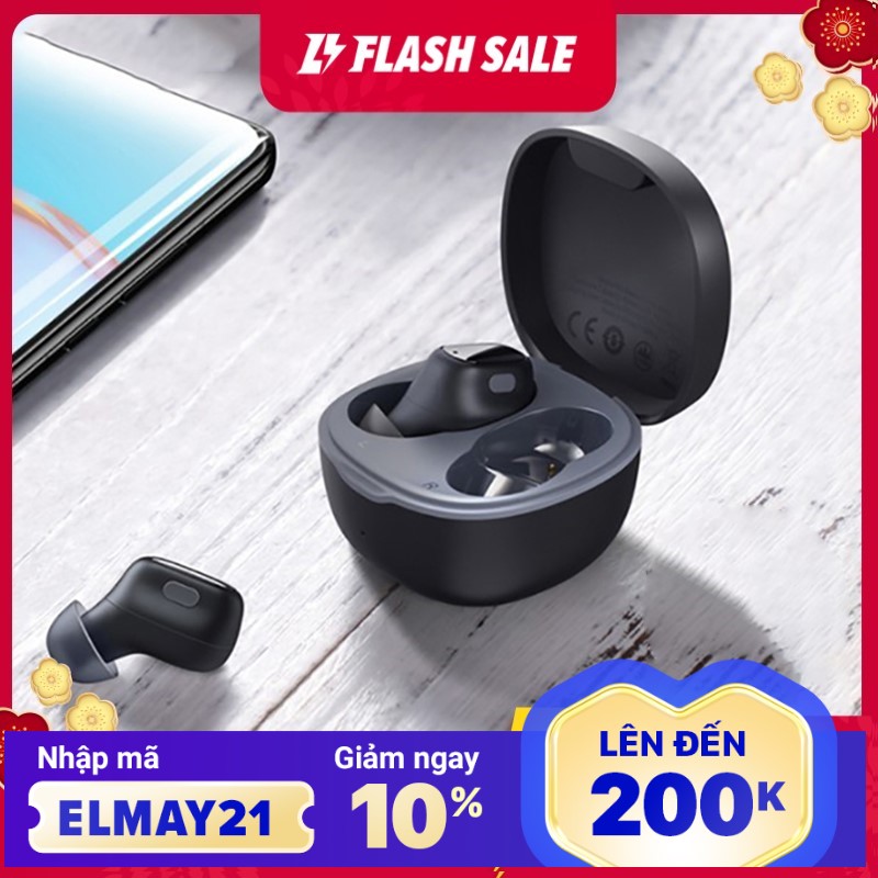 Baseus WM01 ( 2 tai ) / Baseus A03 ( 1 tai ) Tai Nghe Bluetooth Tai Nghe Không Dây Thể Thao TWS Blue