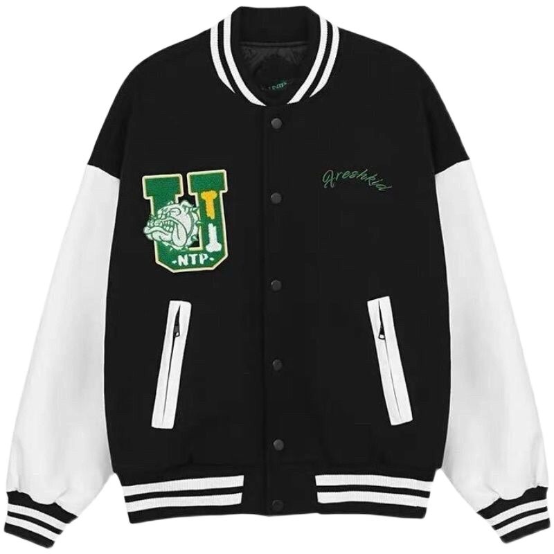 Áo khoác bomber nam hàng cao cấp chất nỉ dày dặn  form rộng  phù hợp cho cả nam và nữ  ,  họa tiết  sắc nét không bong tróc  hàng chuẩn shop Bin Hoàng