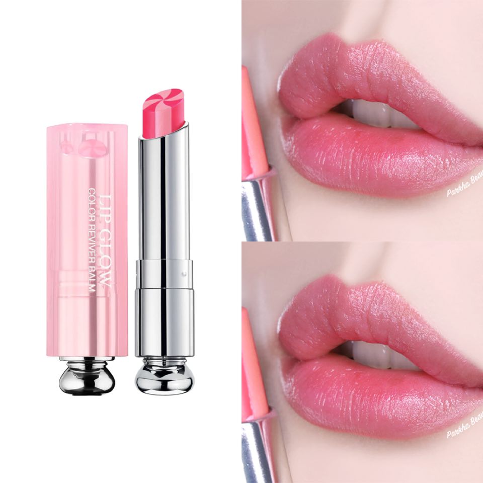Son Dưỡng Dior Lip Glow  Màu 007 Raspberry  một sắc son hồng tươi tắn   Lazadavn