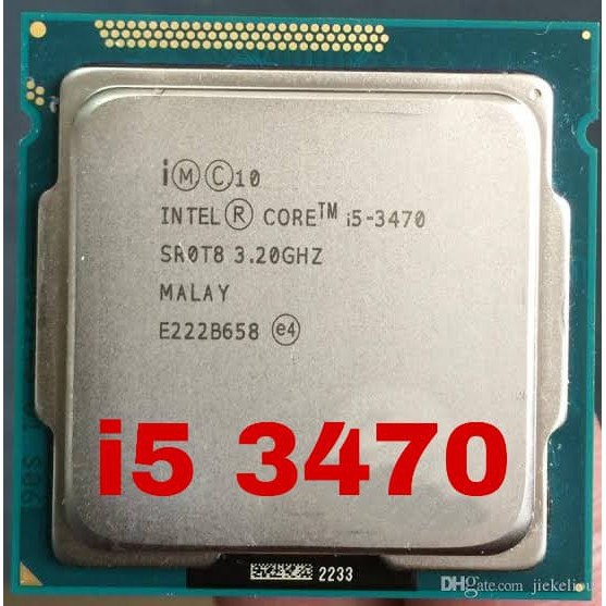 Cpu cho máy tính intel Core i5 2400; i5 3470 bóc main thanh lý văn phòng