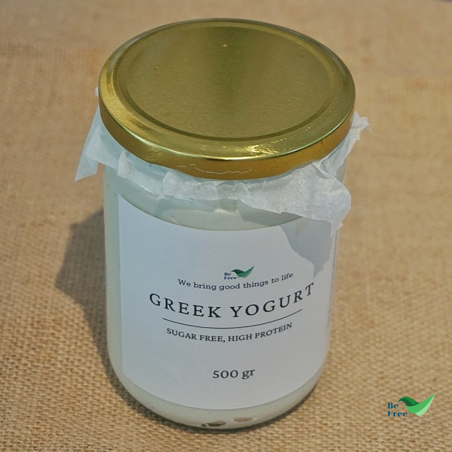  Sữa Chua Hy Lạp  Greek Yogurt  - Be Free - Không Đường Giàu Protein - 500gr 