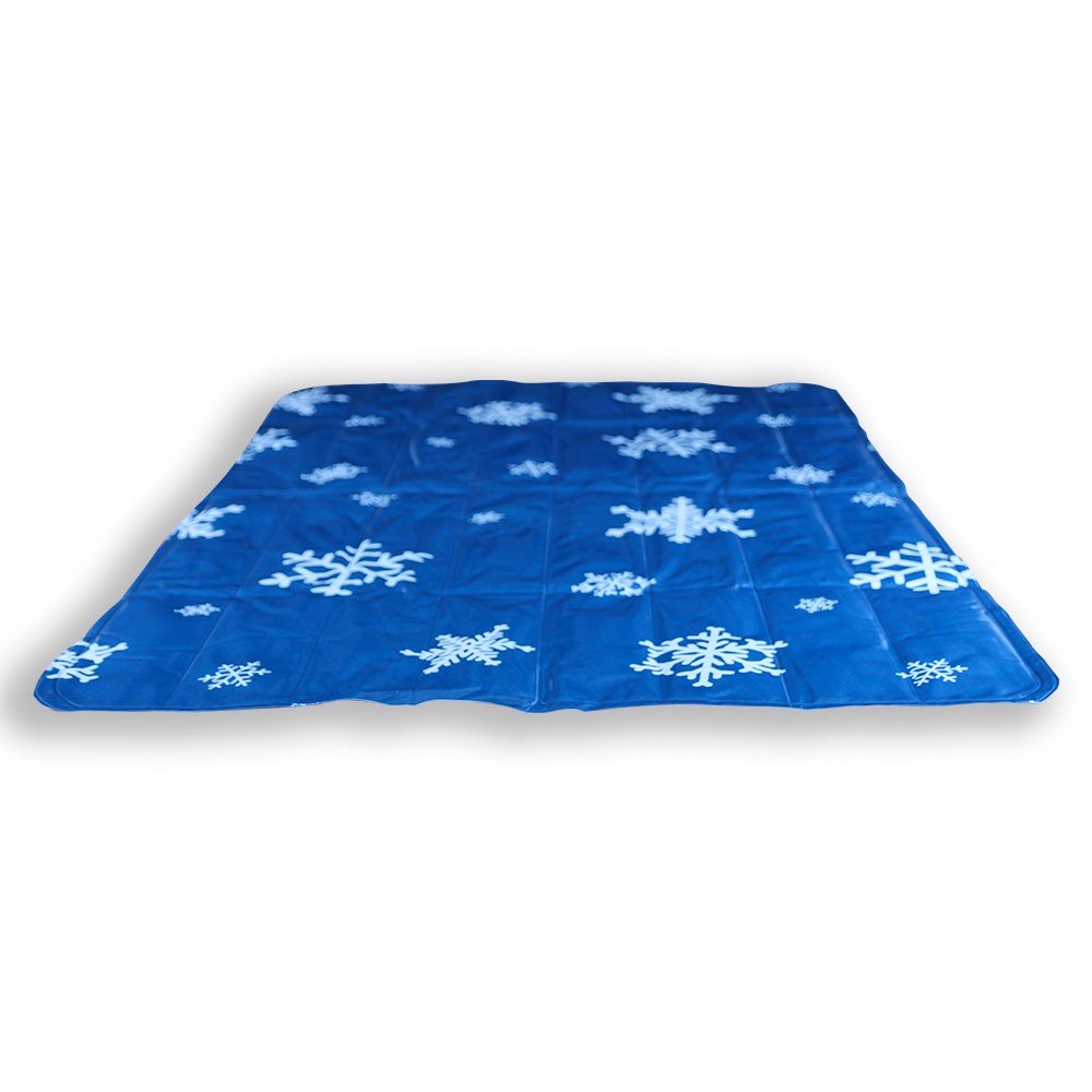 Nệm Gel làm mát 140*90cm, đi kèm gối - xanh dương