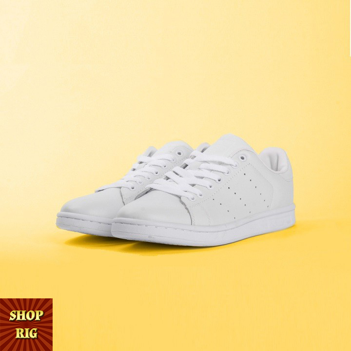 GIÀY THỂ THAO NAM FULL TRẮNG LƯỜI GÀ DÀY