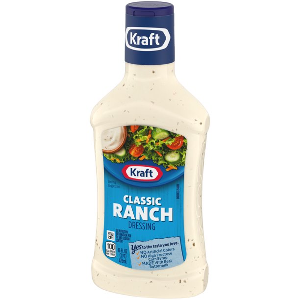 Sốt Salad Kraft Classic Ranch Dresing 473ml