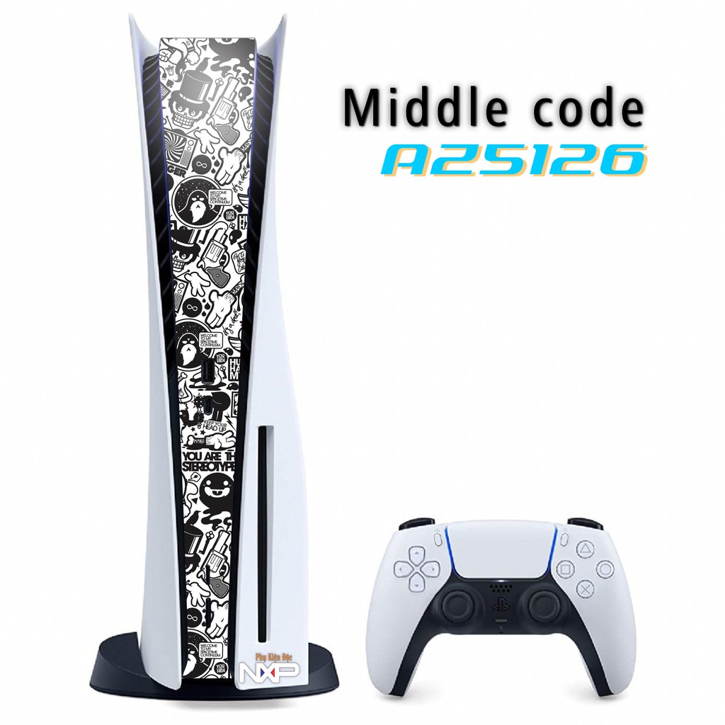 Miếng dán midde cho máy ps5 code AZ5126