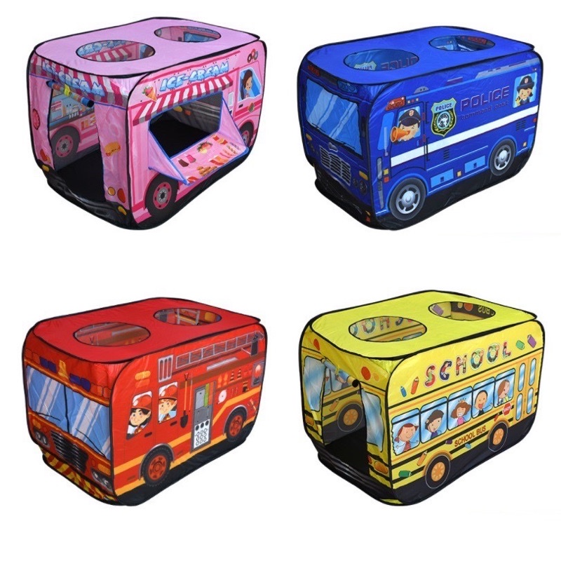 Lều đồ chơi đa năng gấp gọn cho bé Sankid, lều ô tô nhà bóng đa năng