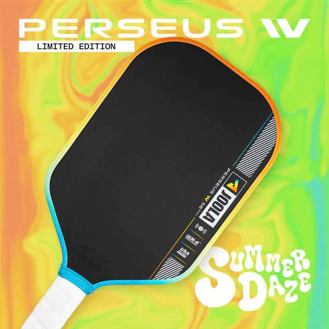[Check NFC] Vợt Pickleball Joola Gen 4 Summer Perseus Pro 16mm - 14mm Mùa Hè - Cacbon mặt nhám cao cấp (Tặng kèm quấn cán)
