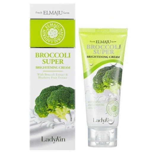 Kem Làm Trắng Da Ladykin Broccoli Super Brightening Chiết Xuất Bông Cải Xanh 60 ml