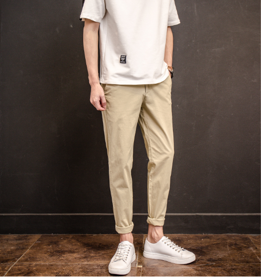 Video thật - quần kaki baggy unisex