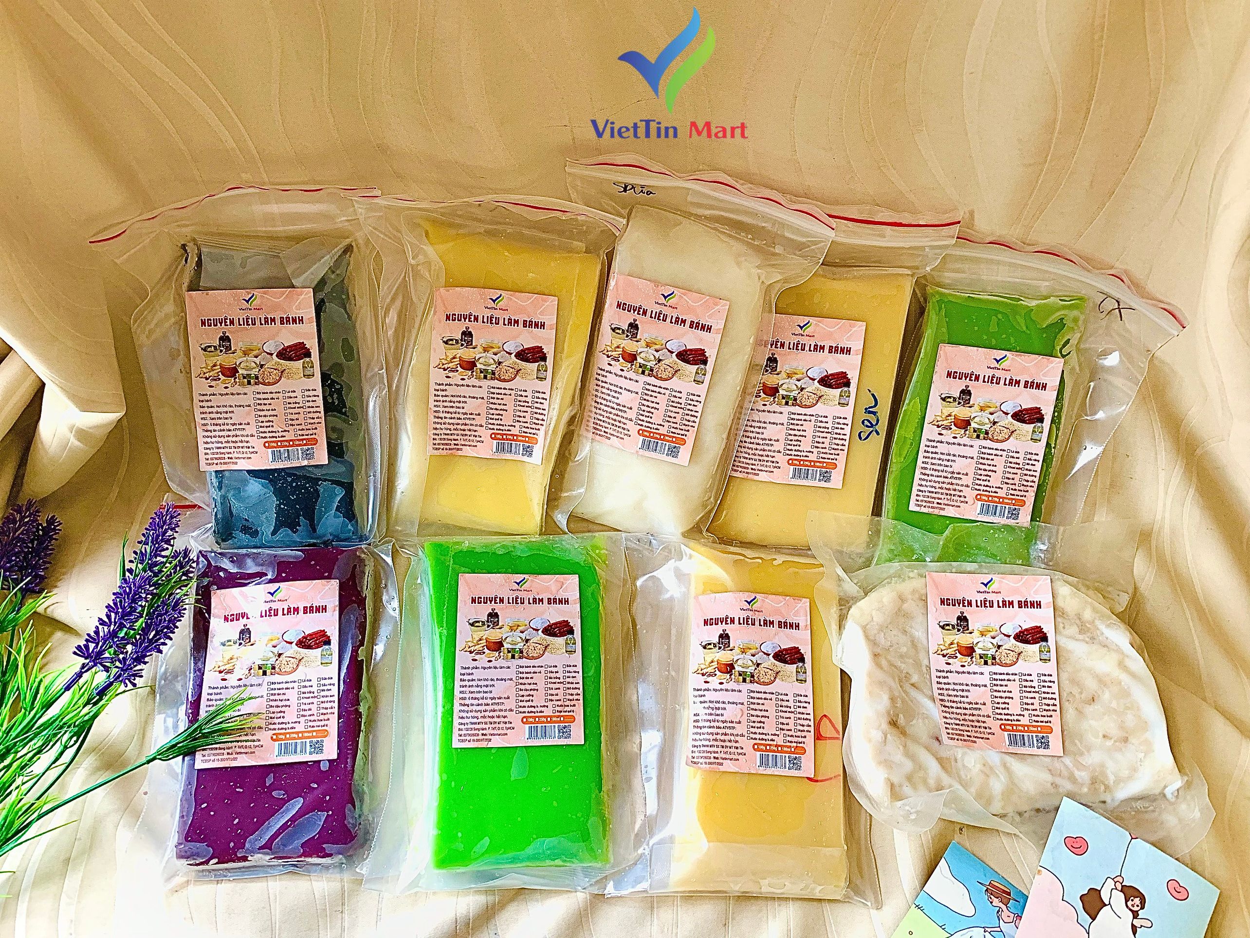 Nhân bánh trung thu 500g viettin mart