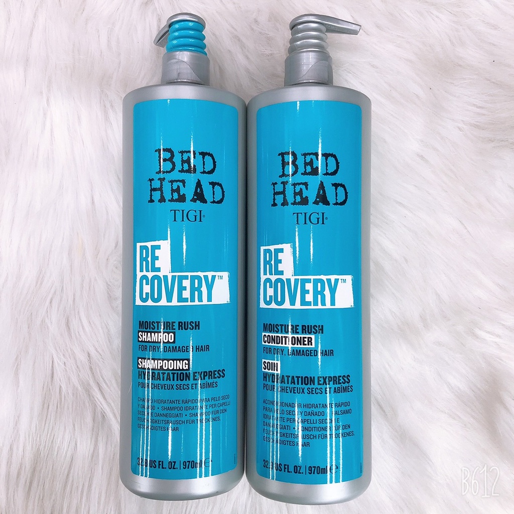 DẦU GỘI VÀ XẢ PHỤC HỒI TIGI RESURRECTION 970ML MÀU XANH DƯƠNG PHỤC HỒI CẤP ĐỘ 2 TÓC HƯ TỔN