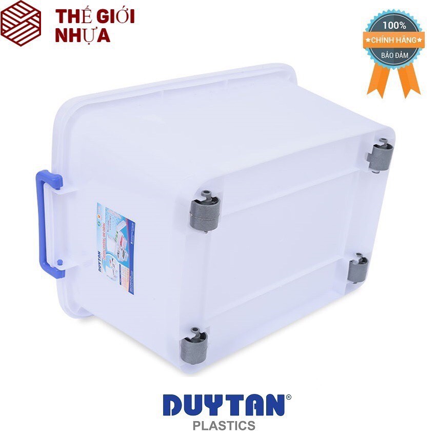 Thùng nhựa duy tân có bánh xe 30l no.750- giao nhanh 1h