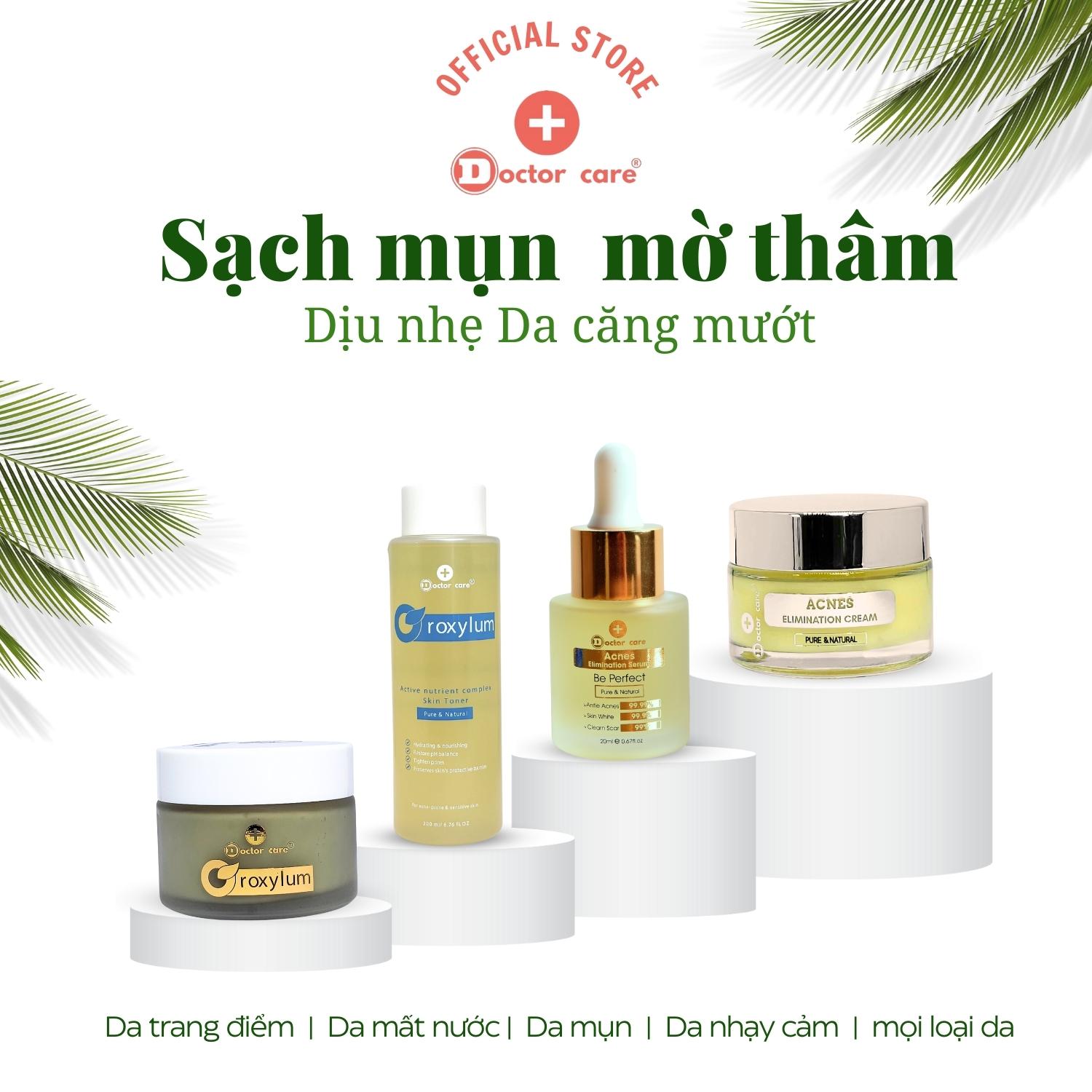 Bộ kem Mụn ẩn, Mụn đầu đen, Mụn thâm Doctor Care