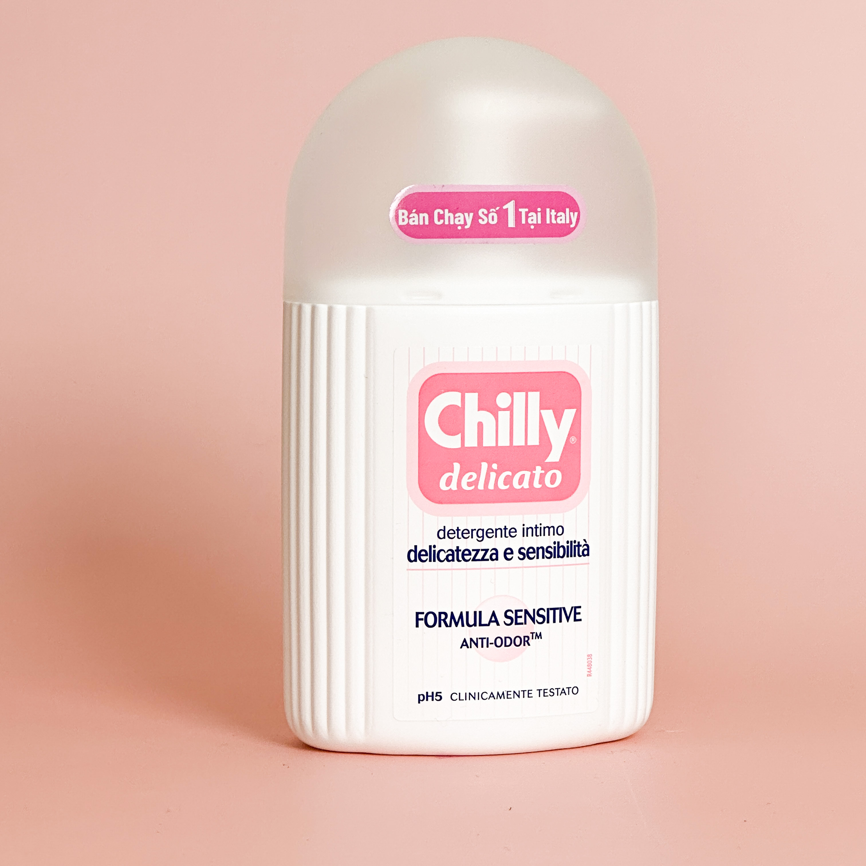 Dung dịch vệ sinh phụ nữ chilly delicato làm sạch nhẹ nhàng dưỡng mềm mại dịu êm 200ml