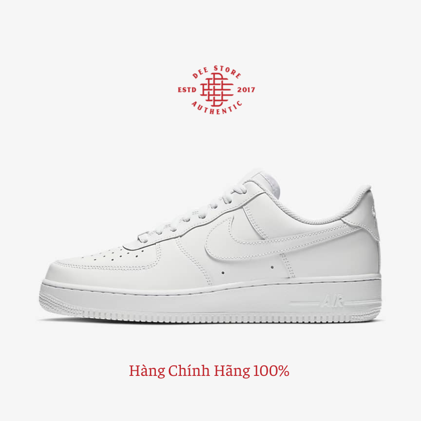 Giày thể thao sneaker nike air force 1 '07 m all white cw2288-111 - dee store vn