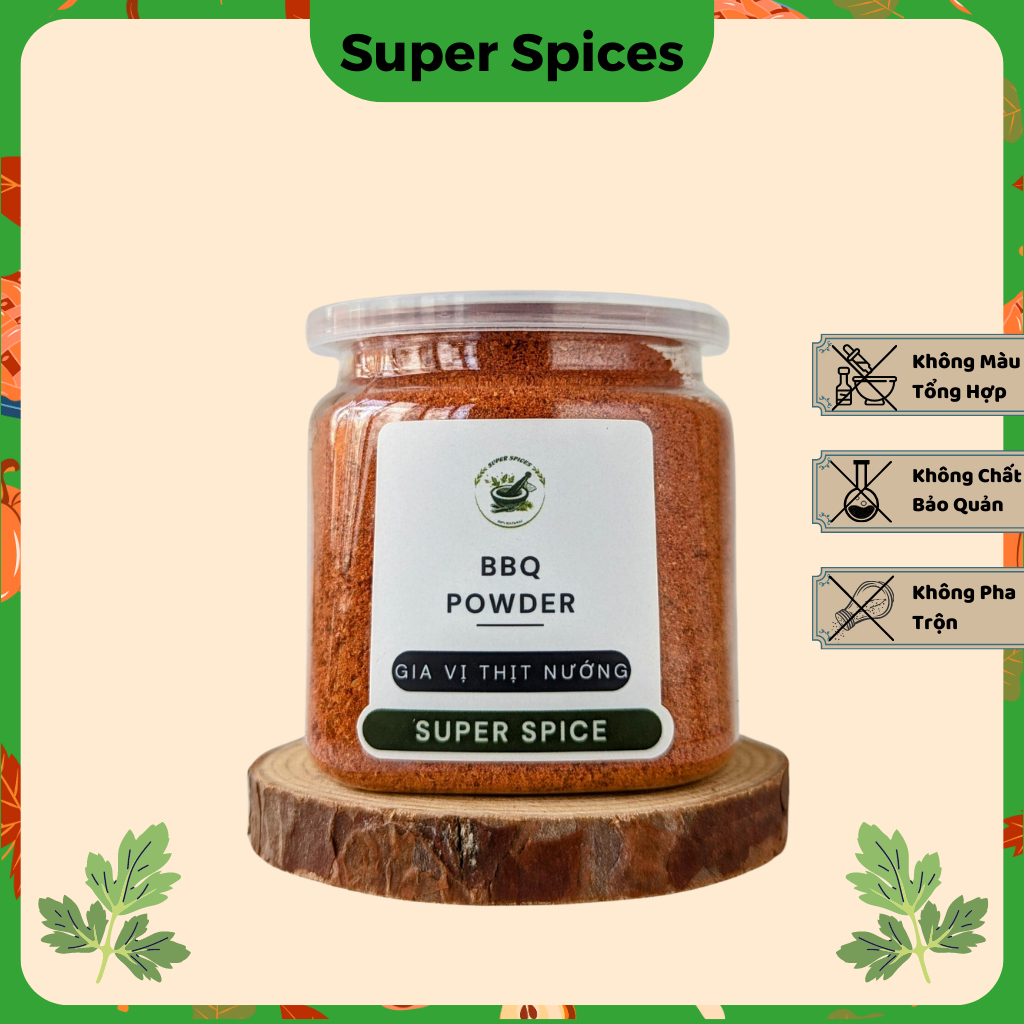 Gia vị ướp thịt nướng BBQ Powder dùng ướp thịt heo, bò ,gà 75g