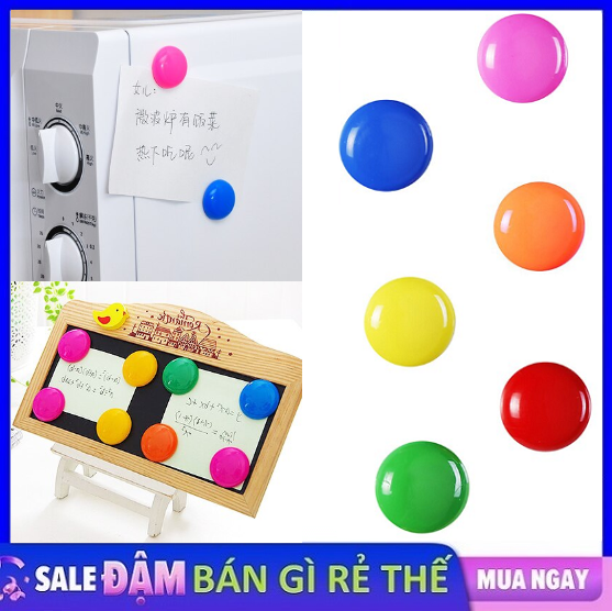 Viên dán tủ lạnh - Combo 10 viên tròn dán tủ lạnh hoặc các vật dụng khác - Nam châm tủ lạnh - Nam châm mini - Nam Châm Gắn Tủ Lạnh Viết Bảng Trắng Miếng Dán Trẻ Em Quà Tặng Trang Trí Nhà Cửa Tủ Lạnh Nam Châm Trang Trí