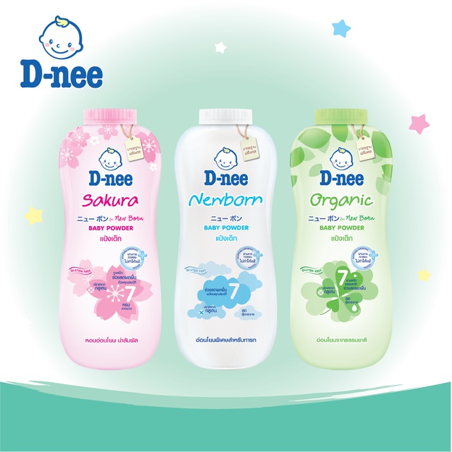 [HCM]Phấn Rôm D nee 350g Thái Lan