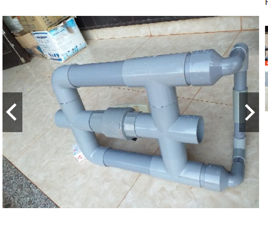 Châm phân tưới phân tự động venturi phi ống 60mm