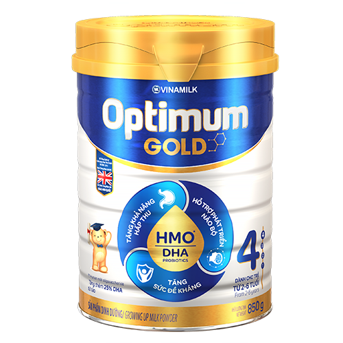 Sữa bột optimum gold số 4 850g