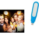 Đèn hỗ trợ ánh sáng chụp hình cho iPhone siêu đẹp H19-Xanh biển
