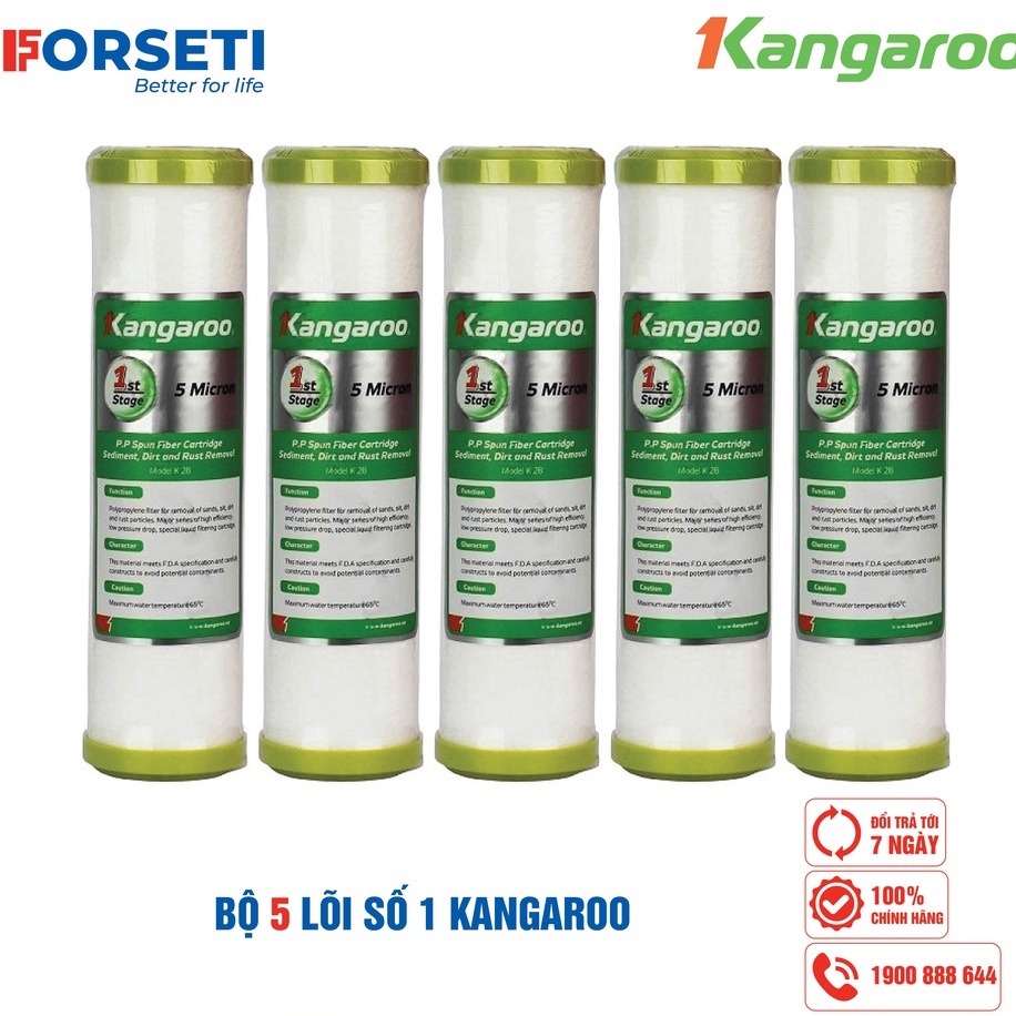 Combo 5 lõi số 1 Kangaroo - 5 micro