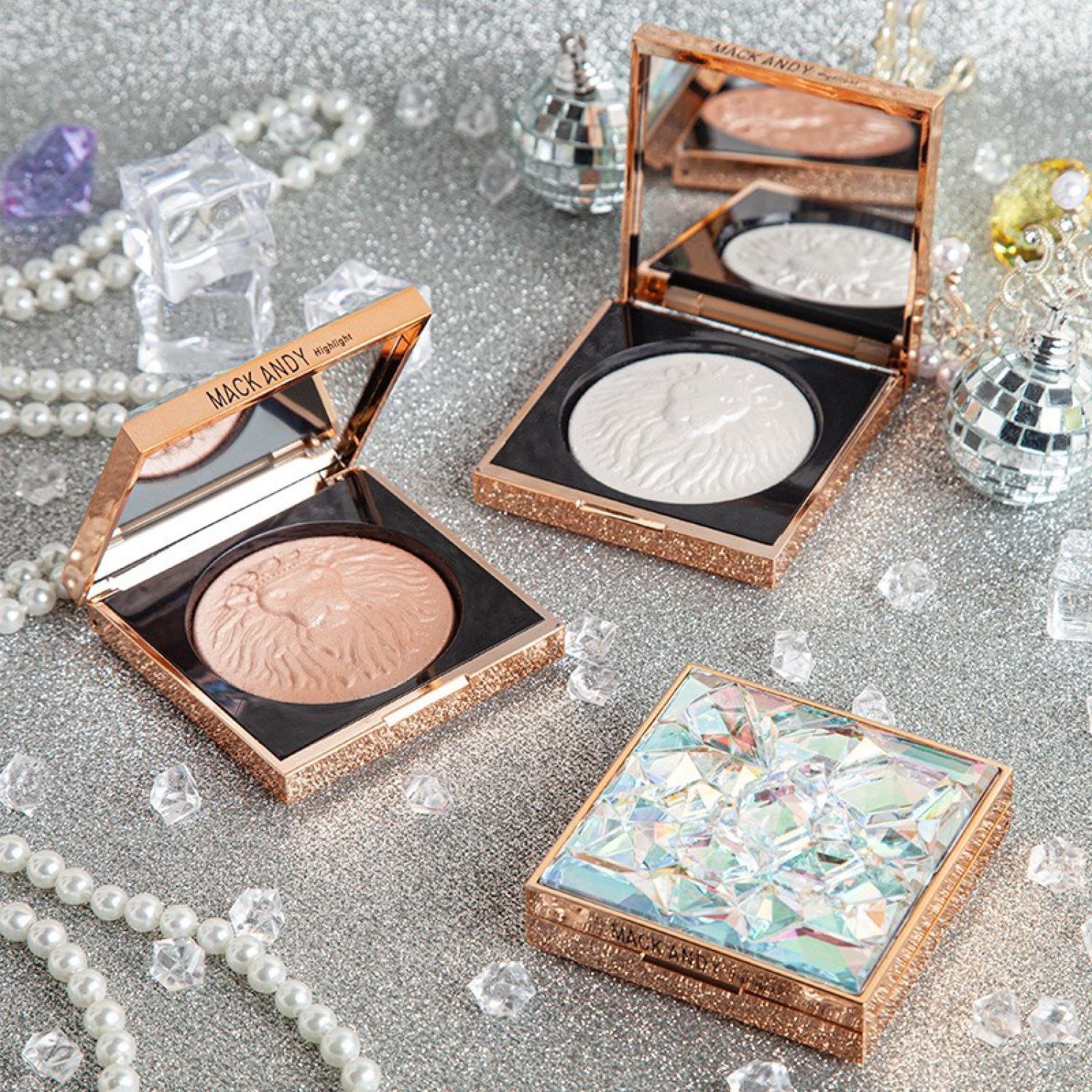 Phấn Bắt Sáng Highlight MACK ENDY 3D Cao Cấp Hiêu Chỉnh Gương Mặt Thon Gọn Helens Beauty 031