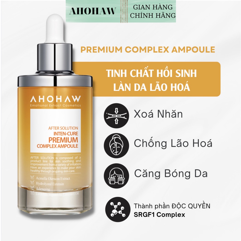 Tinh chất xóa nhăn, chống lão hóa inten-cure premium hàn quốc