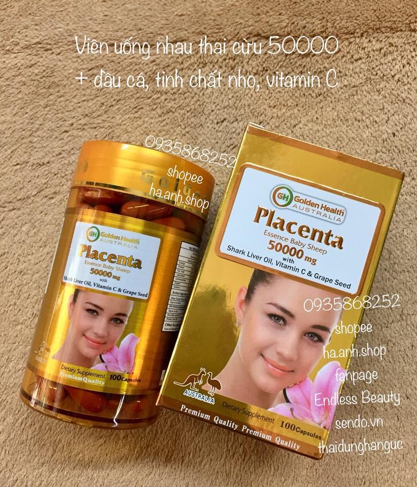 Placenta GOLDEN HEALTH 50000mg