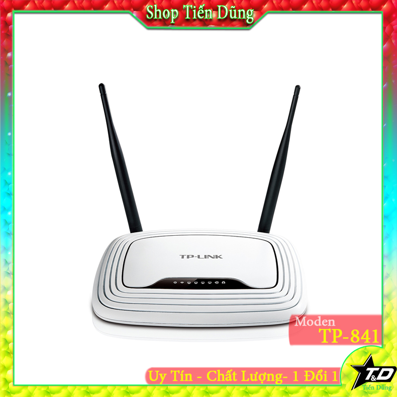 Bộ Phát Wifi Chuẩn N Tốc Độ 300Mbps TP-Link TL-WR841N