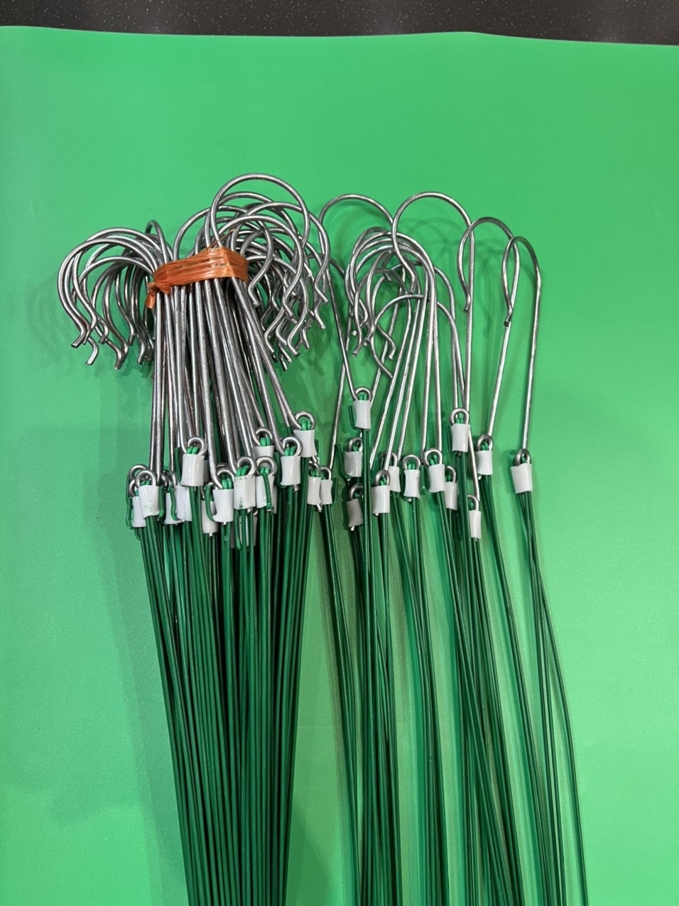 5 móc BỌC NHỰA treo chậu trồng hoa lan 70cm